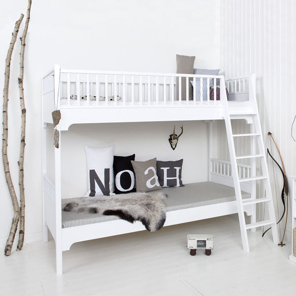 Oliver Furniture Seaside Classic Etagenbett 90x200cm mit schräger Leiter