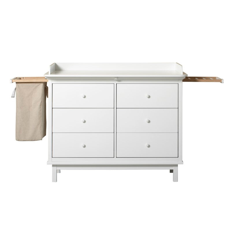 Oliver Furniture Seaside Wickelkommode mit 6 Schubladen