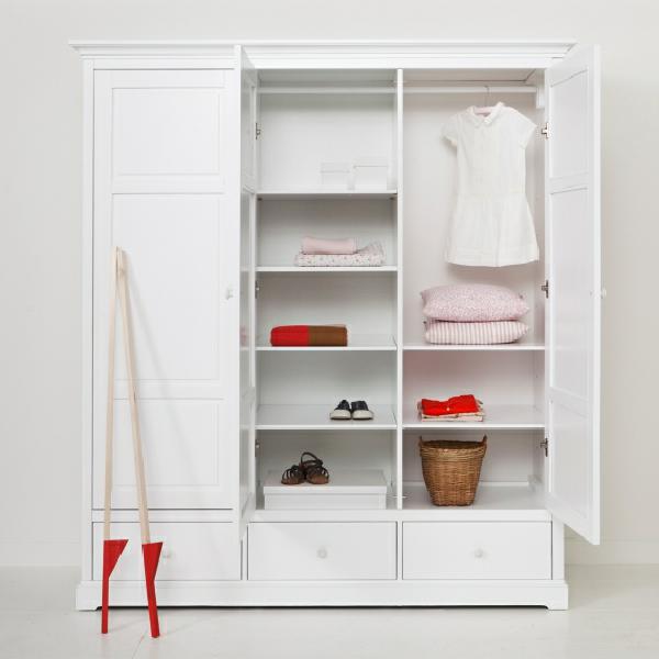 Oliver Furniture Seaside 3-türiger Kleiderschrank