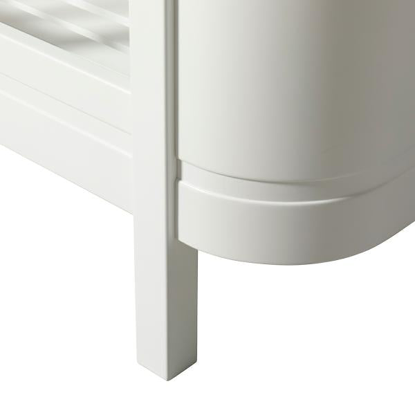 Oliver Furniture Wood Mini+ Babybett inklusive Umbauset Juniorbett 0-9 Jahre weiß