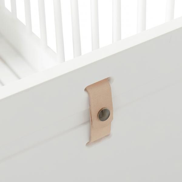 Oliver Furniture Wood Mini+ Babybett inklusive Umbauset Juniorbett 0-9 Jahre weiß