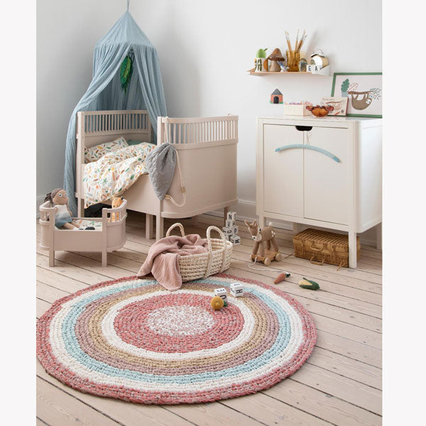 Sebra Betthimmel in eukalyptus blau 240cm