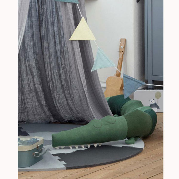 Sebra Betthimmel in elephant grey 240x52cm