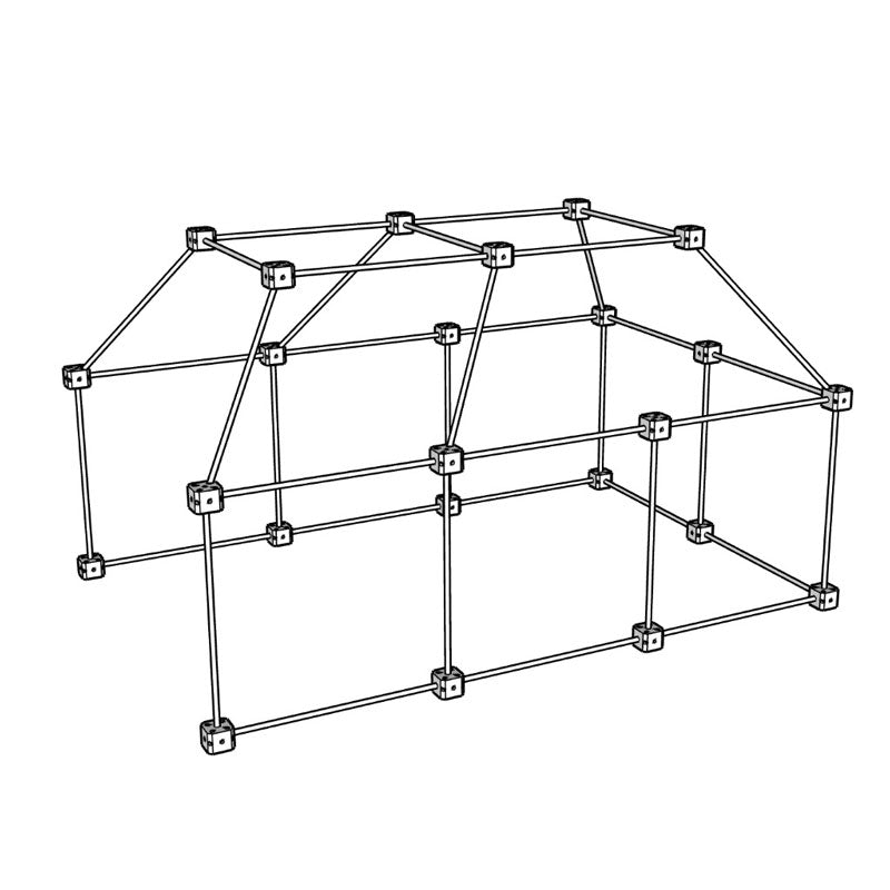 Sarbakane 1001 CABANES 'Eichhörnchen' - Pack mit 72 Teilen