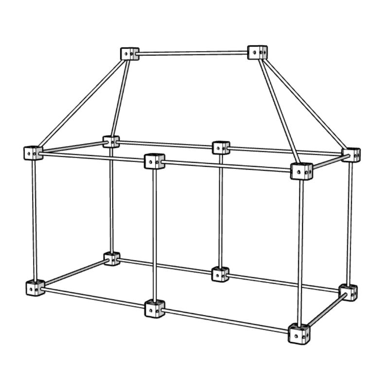 Sarbakane 1001 CABANES 'Libelle' - Pack mit 43 Teilen