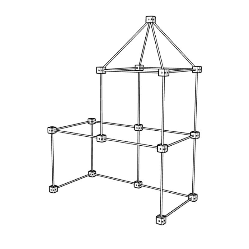 Sarbakane 1001 CABANES 'Libelle' - Pack mit 43 Teilen