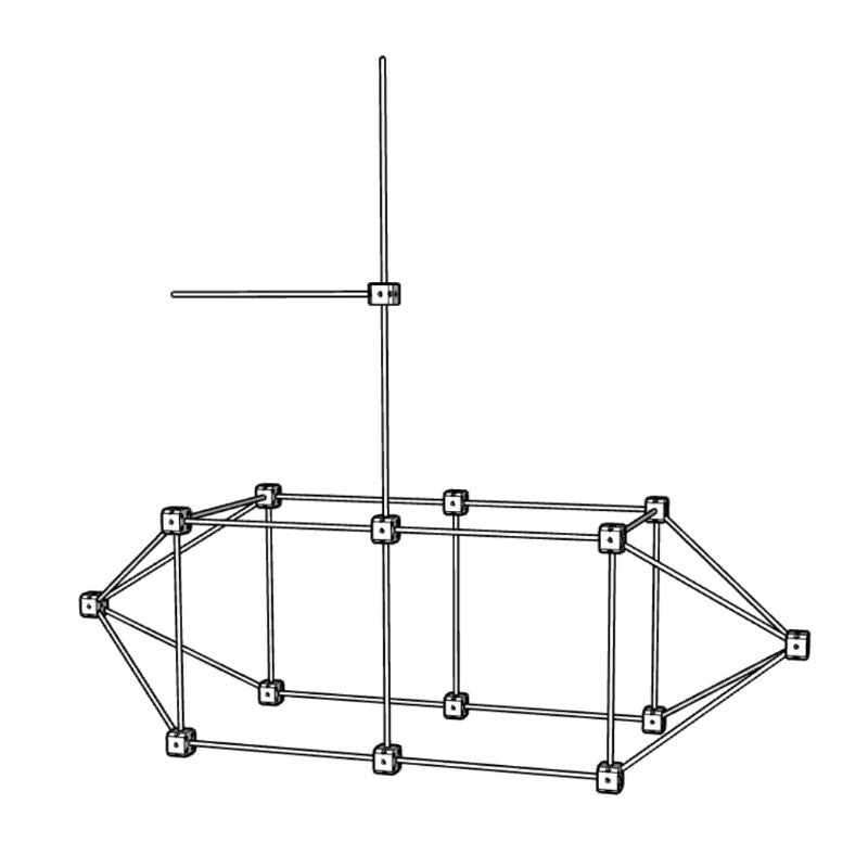 Sarbakane 1001 CABANES 'Libelle' - Pack mit 43 Teilen
