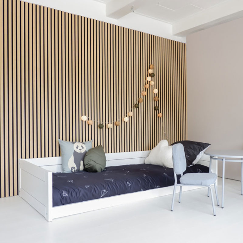 LIFETIME Montessori Bett 90x200cm in weiß