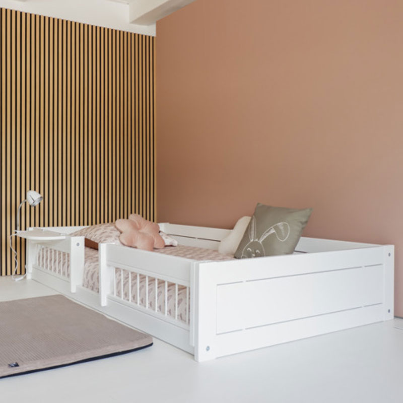 LIFETIME Montessori Bett 90x200cm in weiß