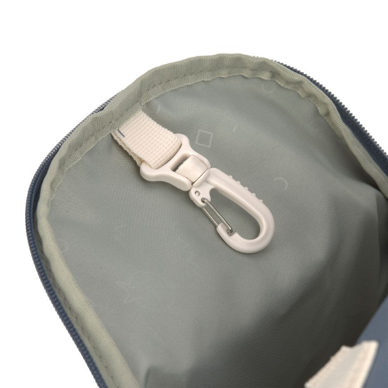 Lässig kleiner Rucksack 'Happy Prints' in blau