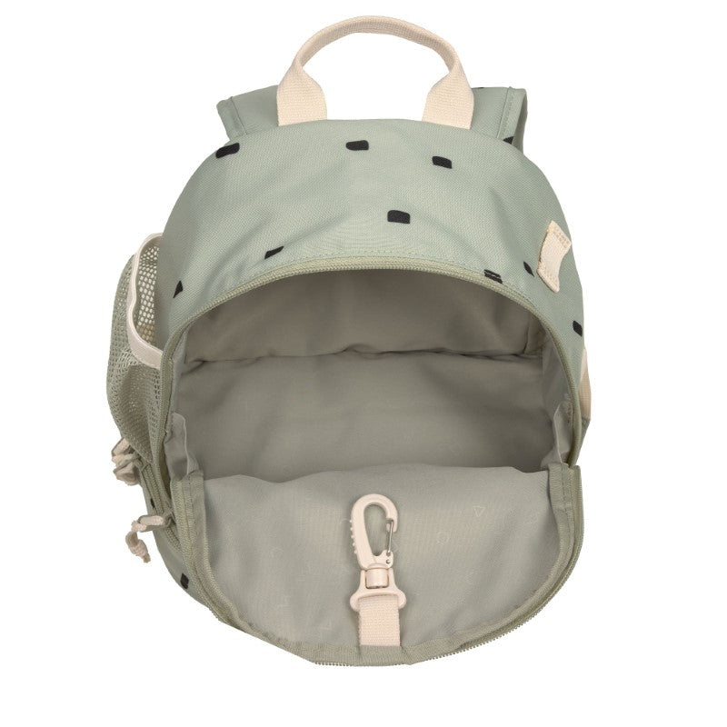 Lässig kleiner Rucksack 'Happy Prints' in oliv