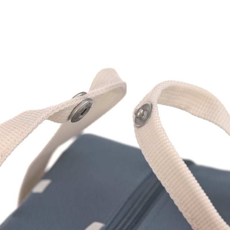 Lässig kleiner Rucksack Square 'Happy Prints' in blau