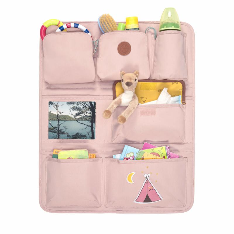 Lässig Autoutensilo Adventure Tipi in rosa