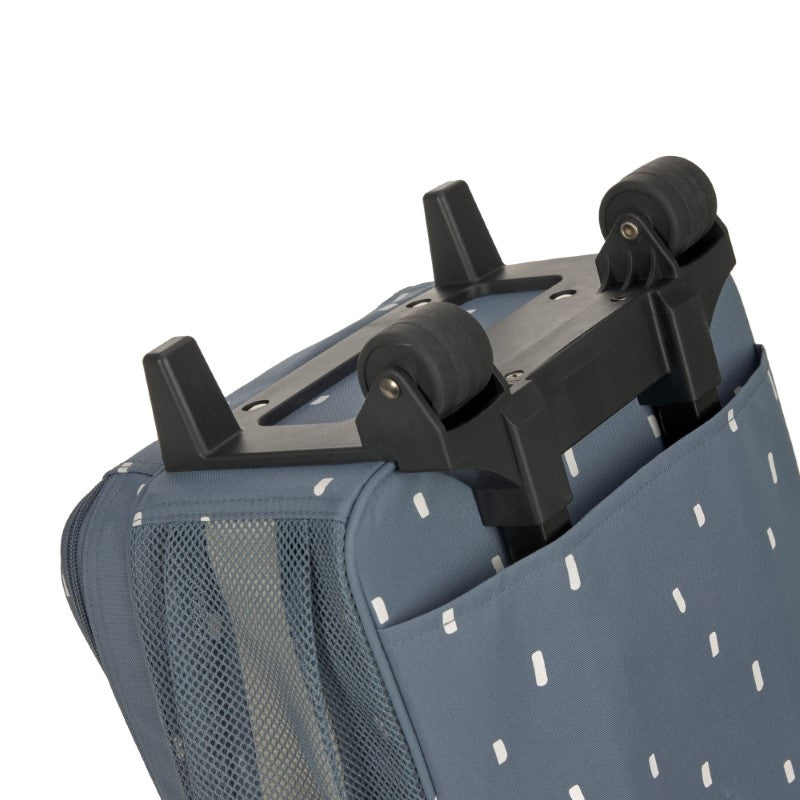 Lässig Kinderkoffer 'Happy Prints' in blau