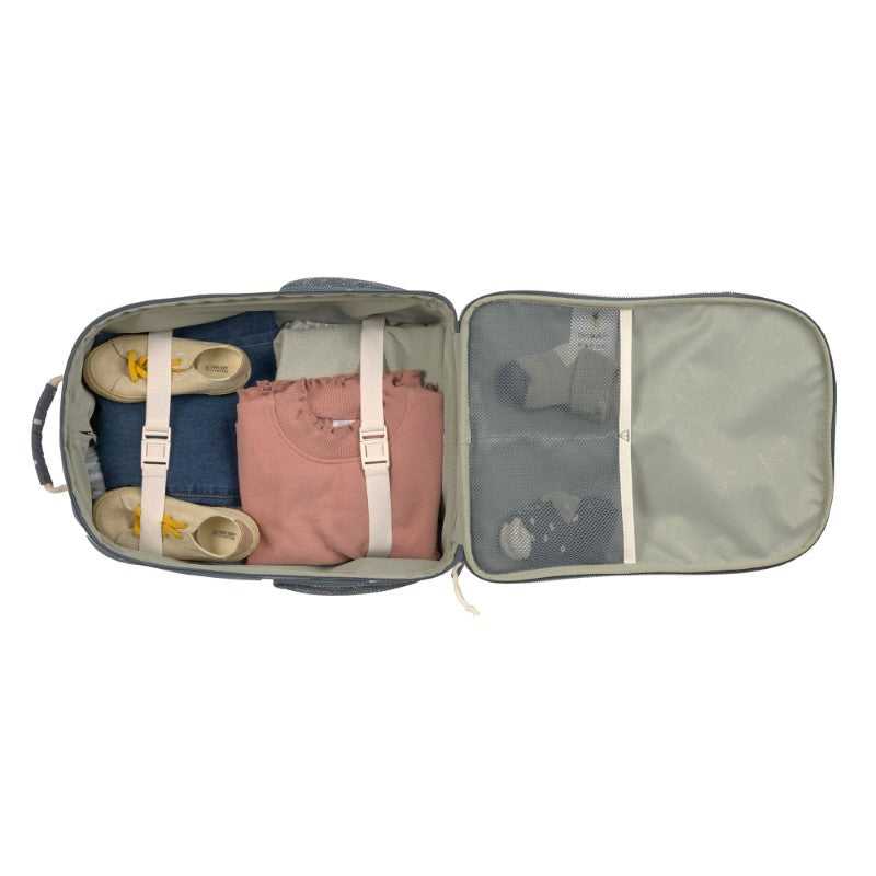 Lässig Kinderkoffer 'Happy Prints' in blau