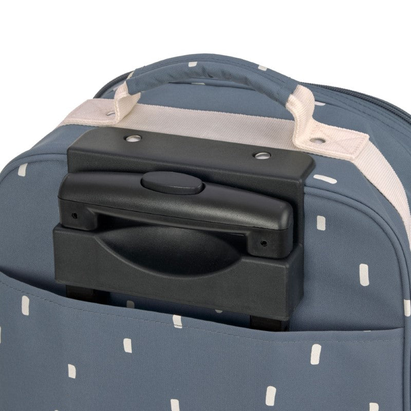 Lässig Kinderkoffer 'Happy Prints' in blau