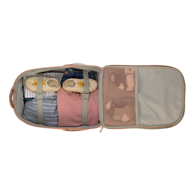 Lässig Kinderkoffer 'Happy Prints' in karamell