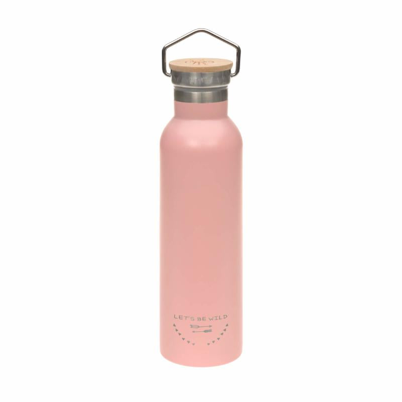 Lässig Trinkflasche Edelstahl Adventure Rose 700ml