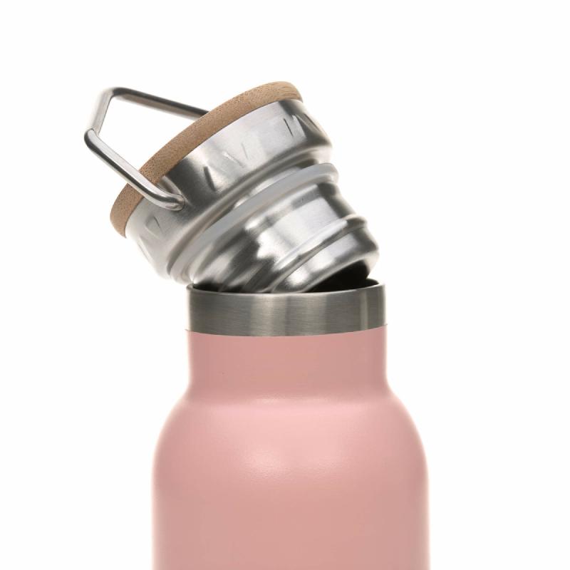 Lässig Trinkflasche Edelstahl Adventure Rose 700ml