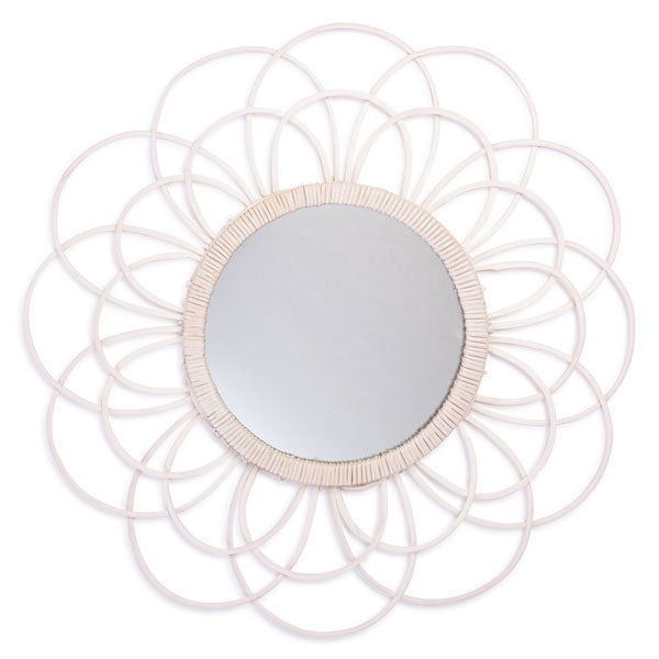 Kidsdepot Spiegel "Zoom" in weiß  Ø 45cm