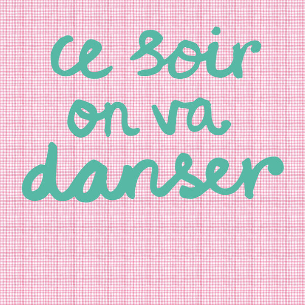 Eijffinger Rice "Everyday Magic" Tapetenwandbild Tonight we will dance  - pink