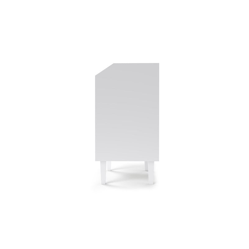 Cam Cam nostalgische Wickelkommode/Kommode 'Harlequin' in weiß 84x100cm