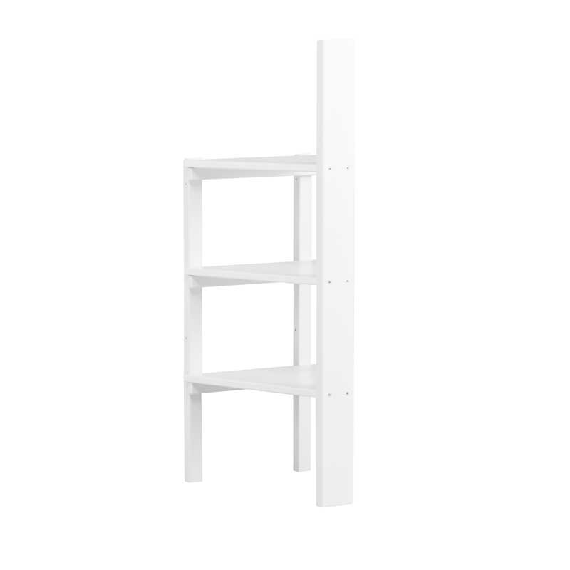 LIFETIME Rutschenturm für halbhohes Bett in weiß oder white wash