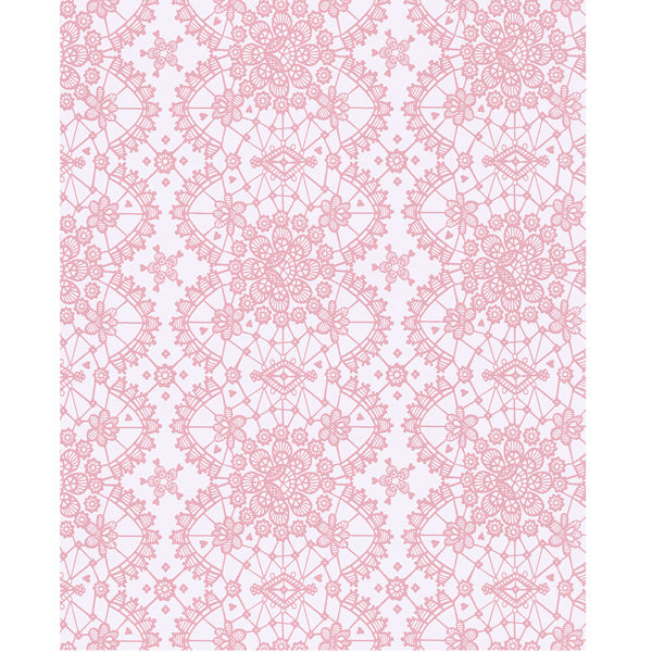 Eijffinger Rice "Everyday Magic" Tapete Floral Mandala in rosa