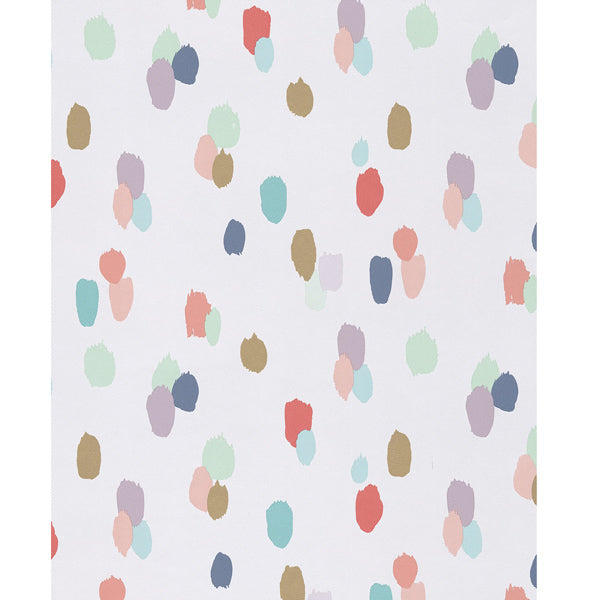 Eijffinger Rice "Everyday Magic" Farbkleckse weiß