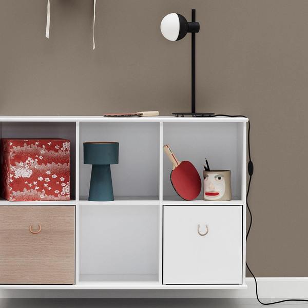 Oliver Furniture Wood Wandregal 5x2 zum Aufhängen