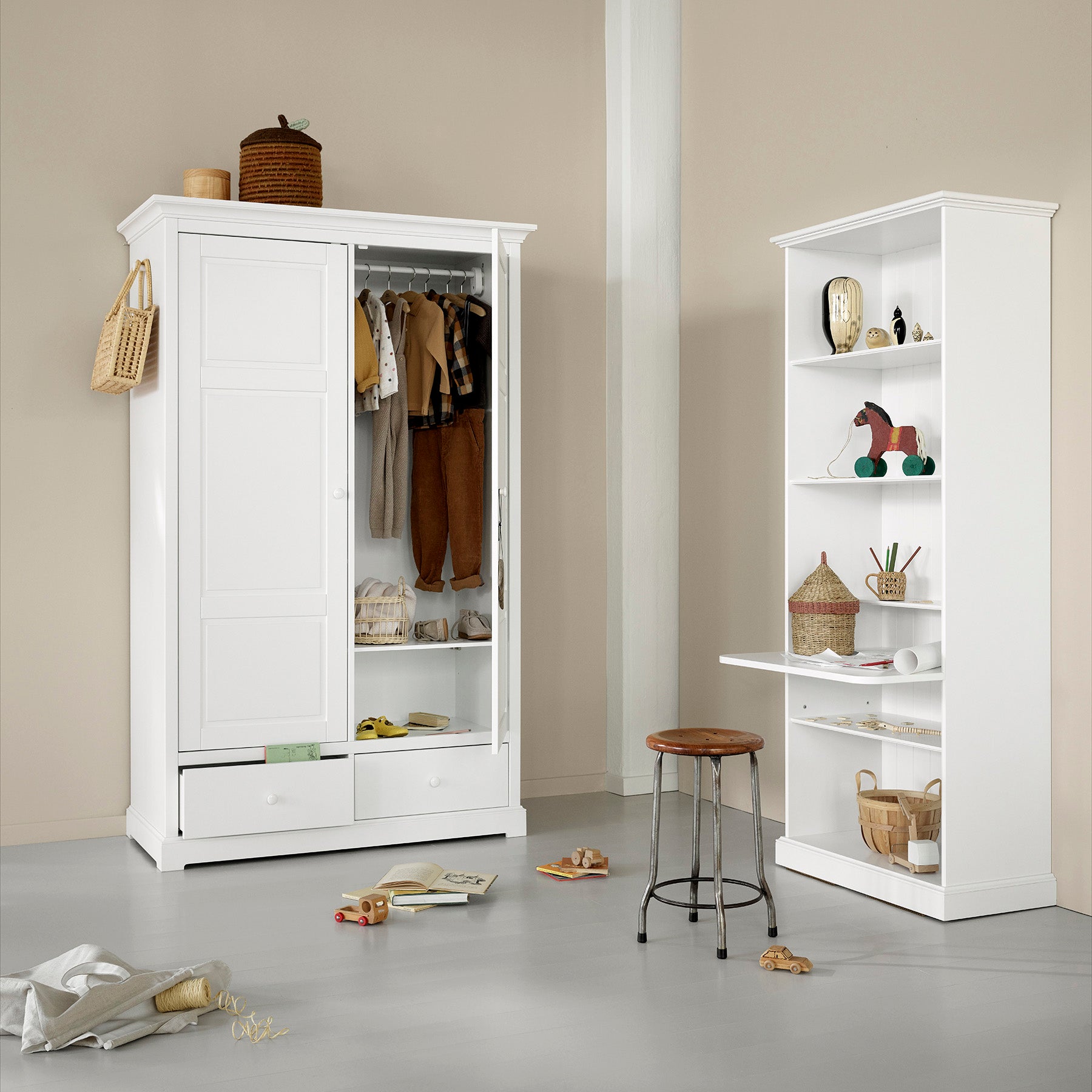 Oliver Furniture Seaside 2-türiger Kleiderschrank