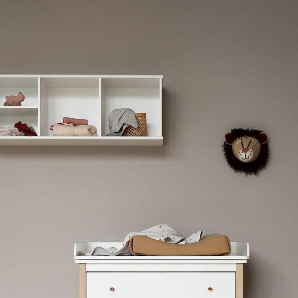 Oliver Furniture Wood Wandregal 3x1 zum Aufhängen