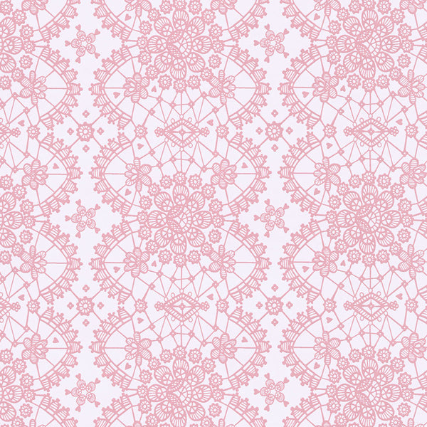 Eijffinger Rice "Everyday Magic" Tapete Floral Mandala in rosa