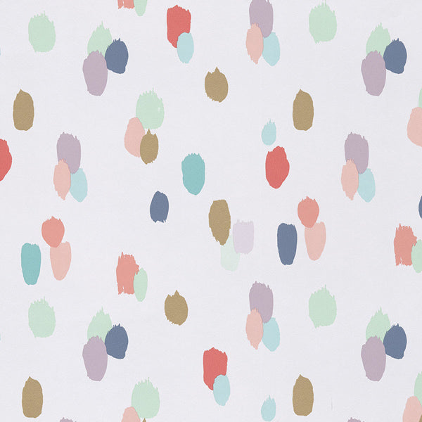 Eijffinger Rice "Everyday Magic" Farbkleckse weiß