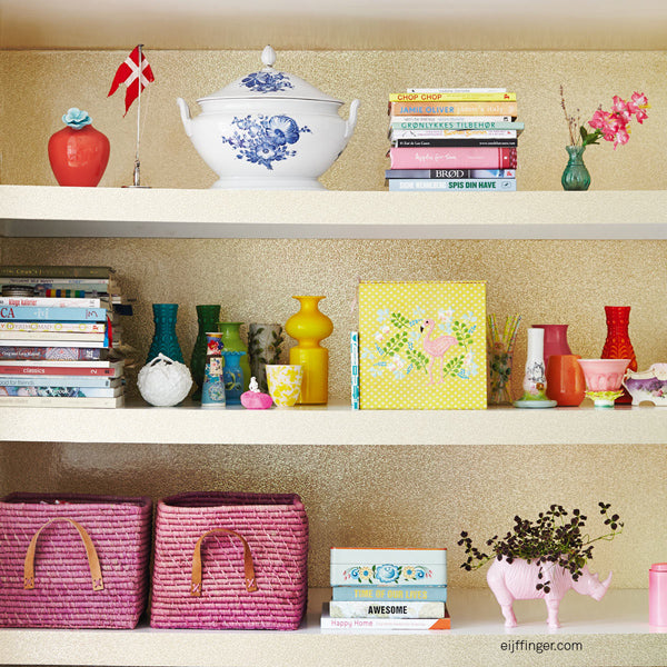 Eijffinger Rice "Everyday Magic" Tapete Glamour gold