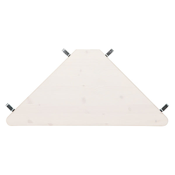 LIFETIME Eckablage für Betten in weiß oder white wash