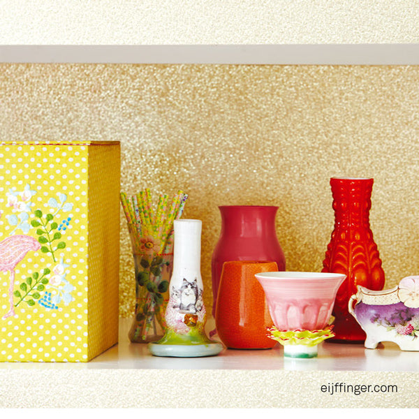 Eijffinger Rice "Everyday Magic" Tapete Glamour gold