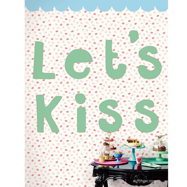 Eijffinger Rice "Everyday Magic" Tapetenwandbild Let's Kiss