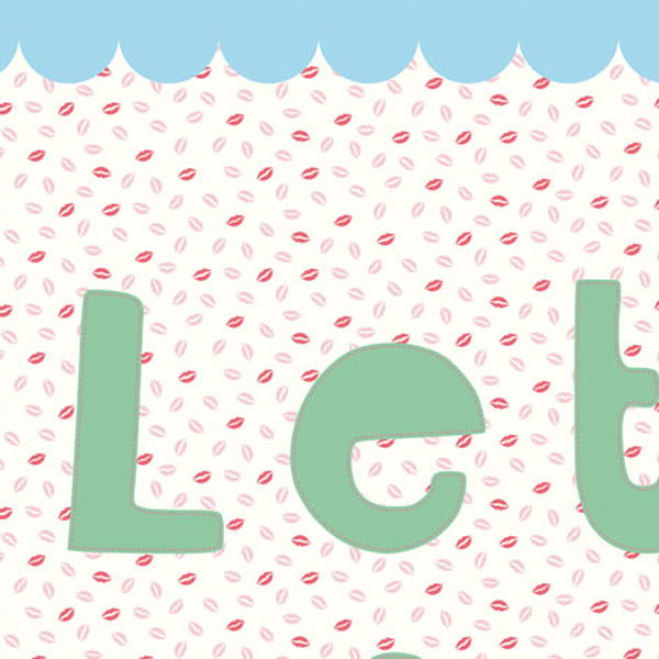 Eijffinger Rice "Everyday Magic" Tapetenwandbild Let's Kiss