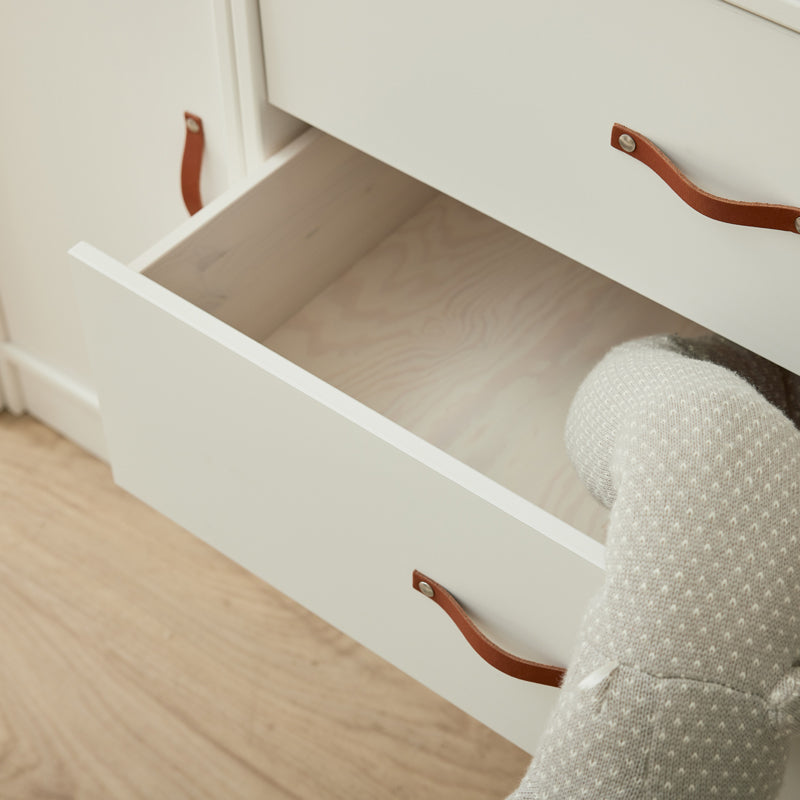 LIFETIME 'Breeze' all in one halbhohes Bett mit Treppe 90x200cm in weiß