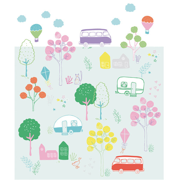 Eijffinger Rice "Everyday Magic" Tapetenwandbild Roadtrip