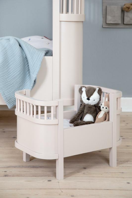 Sebra Puppenbett in weiß 50x30cm