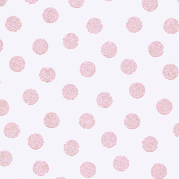 Eijffinger Rice "Everyday Magic" Glitzerpunkte rosa