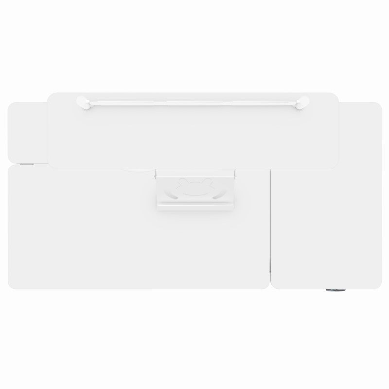 LIFETIME elektrisch verstellbarer Schreibtisch ERGO mit Klappteil links