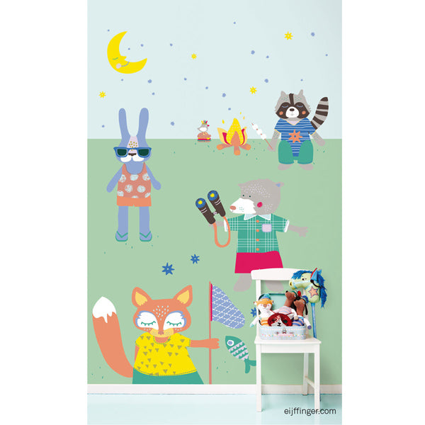 Eijffinger Rice "Everyday Magic" Tapetenwandbild Cute Boys enjoying the holidays