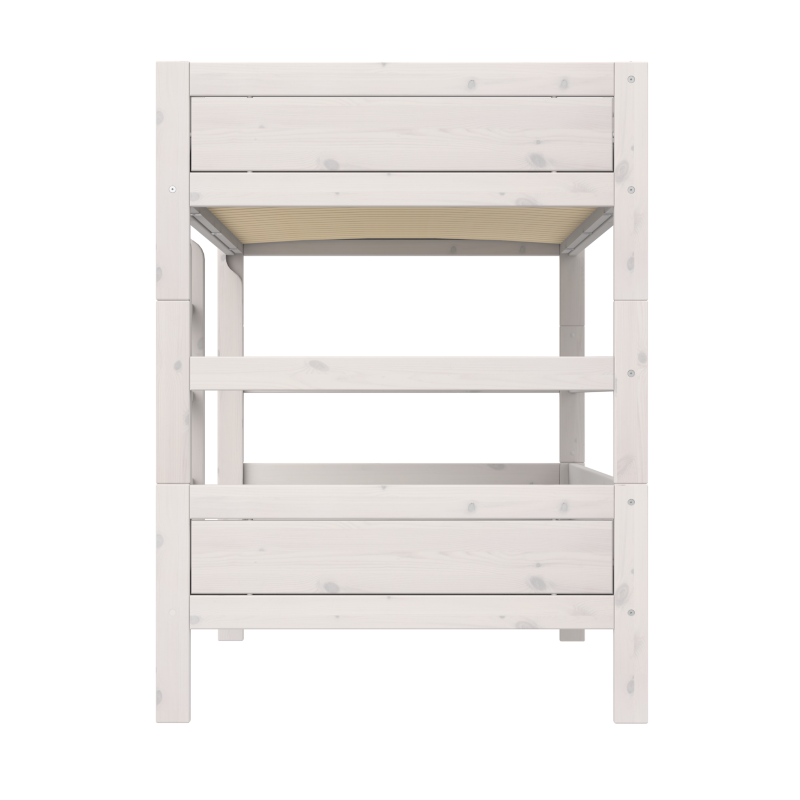 LIFETIME Original Etagenbett mit Leiter in 120x200cm in weiß oder white wash