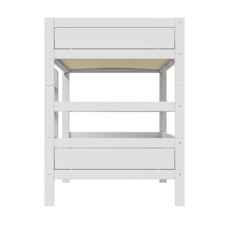 LIFETIME Original Etagenbett mit Leiter in 120x200cm in weiß oder white wash