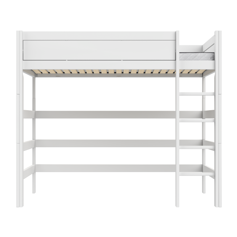 LIFETIME Original Hochbett in 120x200cm in weiß oder white wash