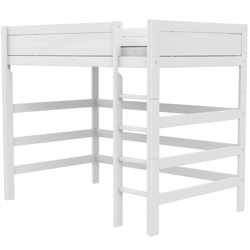LIFETIME Original Hochbett in 120x200cm in weiß oder white wash