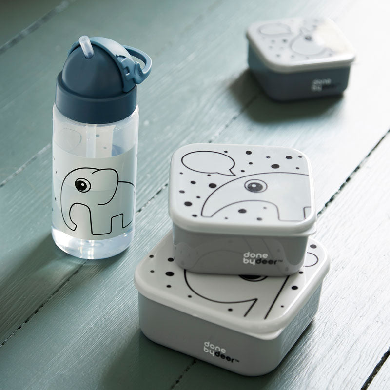 Trinkflasche in blau